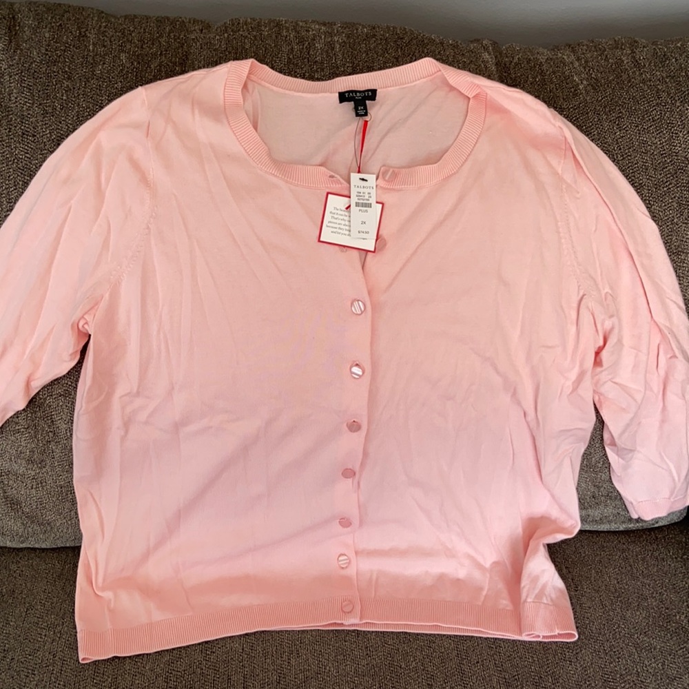 Talbots Cardigan and Shell